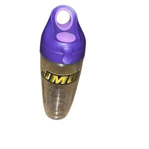 TERVIS James Madison University Dukes 20oz water bottle with purple Lid JMU